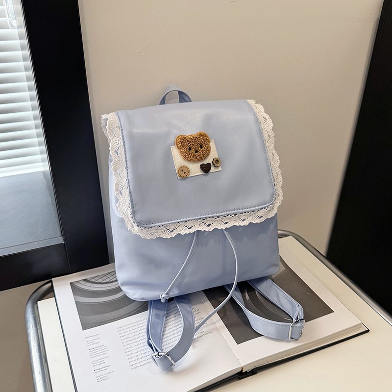 Women's travel backpack, lightweight, good-looking, large-capacity, casual student schoolbag, trendy backpack