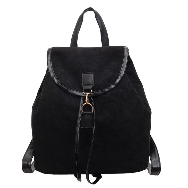 Retro Style Fashion Casual Handheld Small Backpack Women's Commuting and Outing Storage Women's Bag Versatile Women's Backpack - Image 7