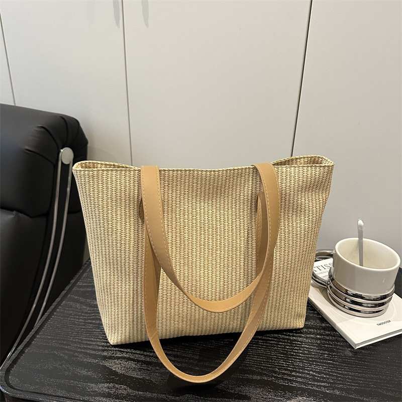 Super popular pleated large-capacity tote bag, popular commuter handbag, fashionable and versatile shoulder bag