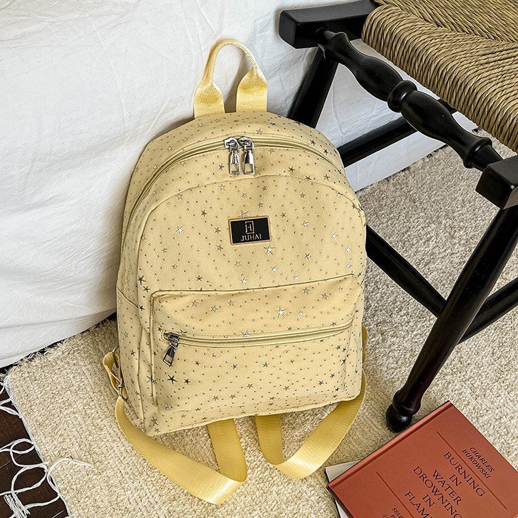 Fashion small backpack, casual backpack, women's large capacity commuter bag, outdoor travel bag