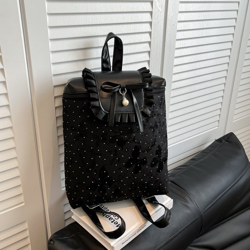 Girls travel backpack travel lightweight large-capacity school bag student backpack high-end