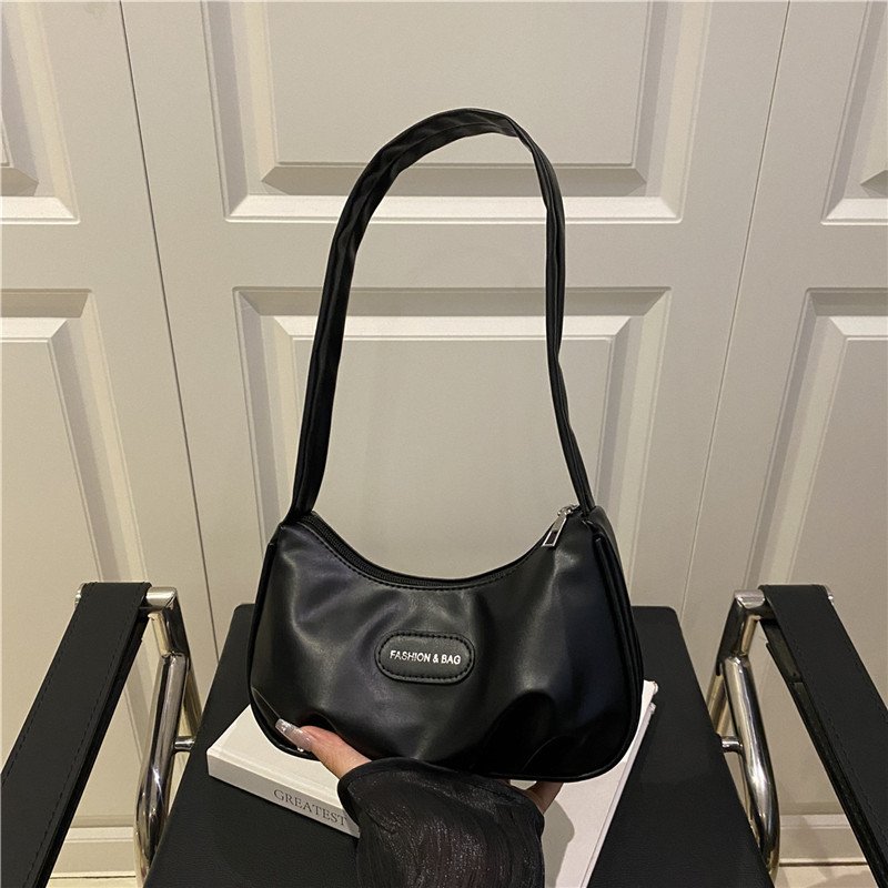 Underarm bag, pleated bag, women's niche design, textured shoulder bag, women's fashionable, personalized, trendy and simple style