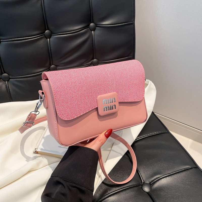 Simple, high-looking, fashionable handbag, fresh, casual, fashionable and stylish, one-shoulder cross-body bag - Image 2