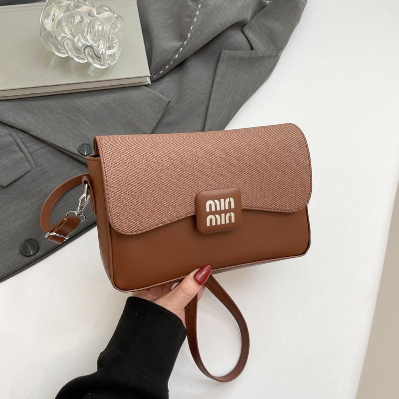 Simple, high-looking, fashionable handbag, fresh, casual, fashionable and stylish, one-shoulder cross-body bag - Image 5