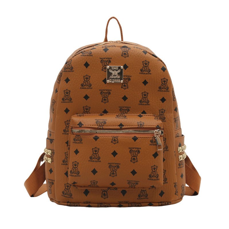 Path Women's Backpack Women's Bag Large Capacity Retro Print Travel Backpack School Bag Women - Image 7