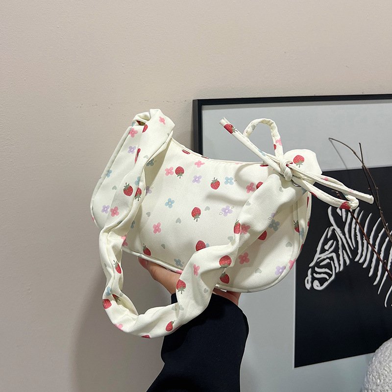 Niche design bag women's trendy versatile handbag high-end one-shoulder armpit dumpling bag